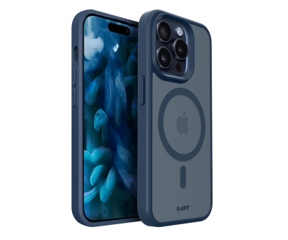 Etui do telefonów LAUT Huex Protect do iPhone 15 Pro MagSafe dark blue ICLIP23BHPTDB